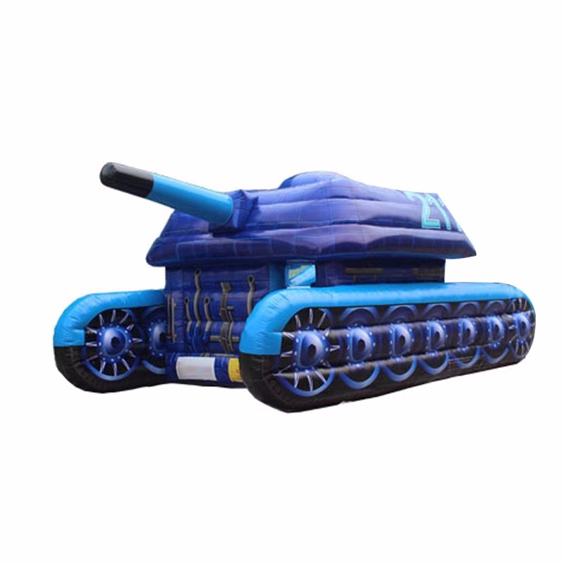 库尔勒蓝色充气坦克