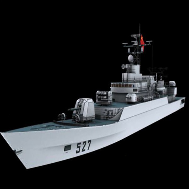 库尔勒3d护卫舰模型